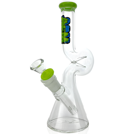 9" AFM Mini Hunchback Colored Lip Beaker Bong