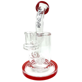 AFM 7.5" Mayflower Showerhead Perc Glass Dab Rig with Bent Neck and 14mm Female Joint