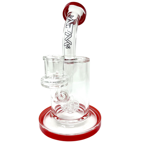 AFM 7.5" Mayflower Showerhead Perc Glass Dab Rig with Bent Neck and 14mm Female Joint