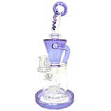 AFM Glass 10.5" Incycler Dab Rig with Showerhead Perc and Fumed Heady Glass