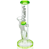 8″ AFM Colored Lip Clear Mini Straight Tube Beaker