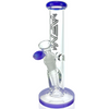 8″ AFM Colored Lip Clear Mini Straight Tube Beaker