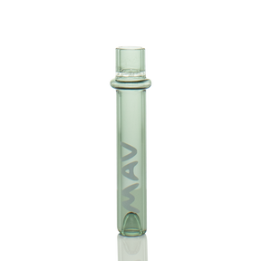 MAV Glass 4" One Hitter Hand Pipe, Colored Glass, Front View on Seamless White Background
