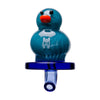 Human Grade Rubber Ducky carb cap top view showing directional airflow design