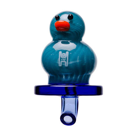 Human Grade Rubber Ducky carb cap top view showing directional airflow design