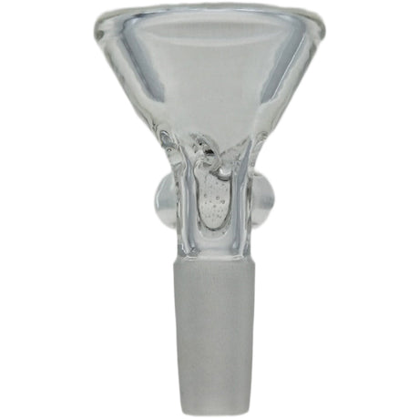 Thick Ass Glass 10MM Male 3-Pinch Screen Slide with Handle