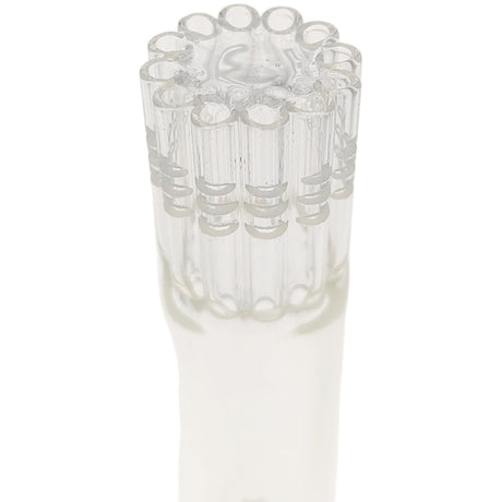 Thick Ass Glass 12-Arm Tree Percolator Downstem 28/18MM - Quartz Smooth Smoke Diffuser