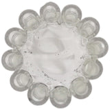 Thick Ass Glass 12-Arm Tree Percolator Downstem 28/18MM - Quartz Smooth Smoke Diffuser