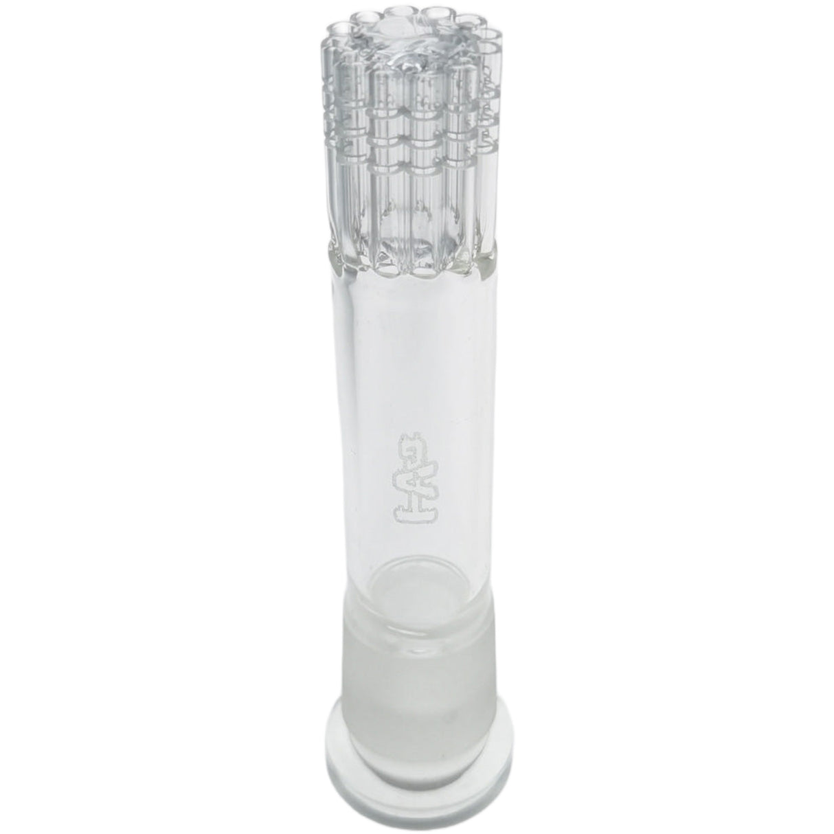 Thick Ass Glass 12-Arm Tree Percolator Downstem 28/18MM - Quartz Smooth Smoke Diffuser