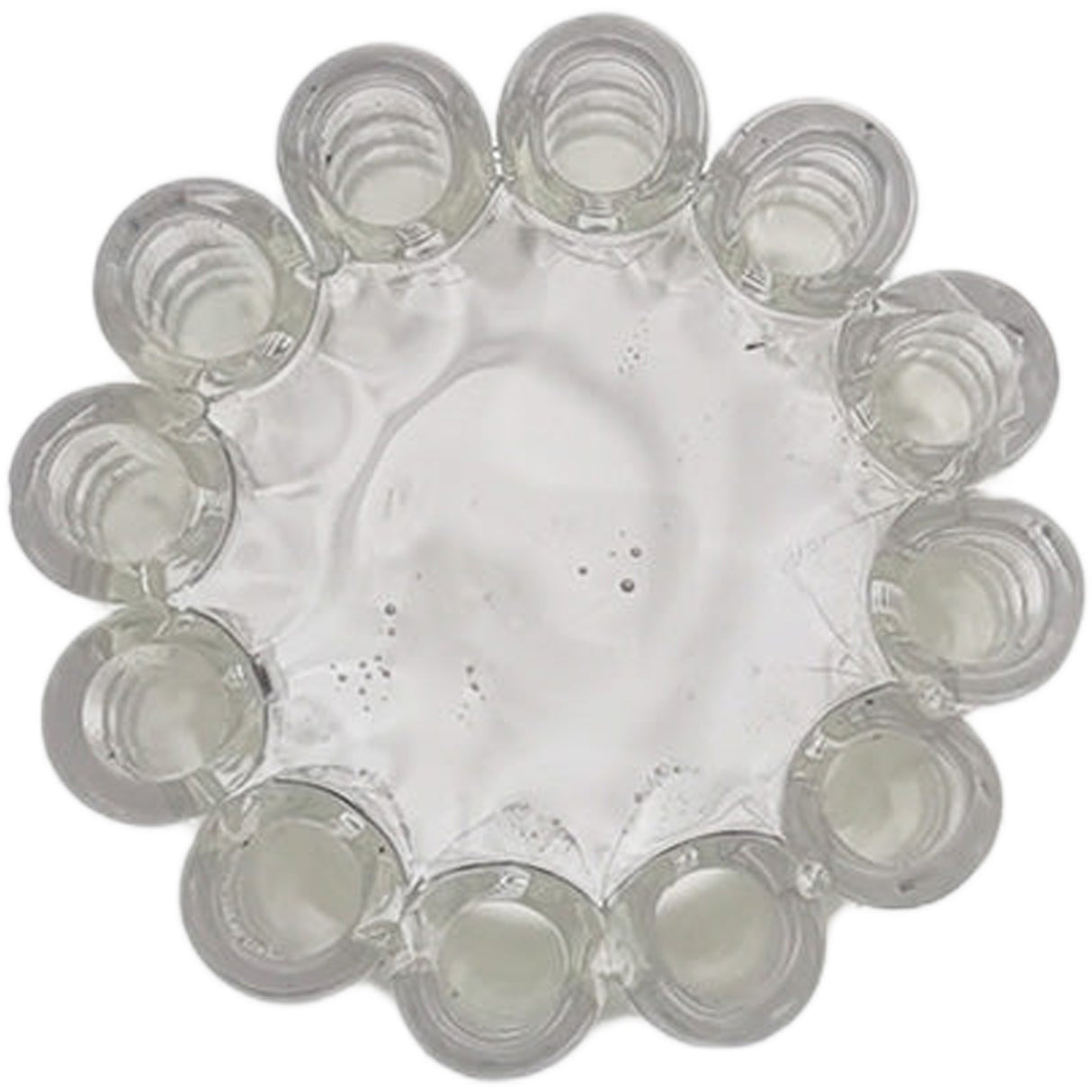 Thick Ass Glass 12-Arm Tree Percolator Downstem 28/18MM - Quartz Smooth Smoke Diffuser