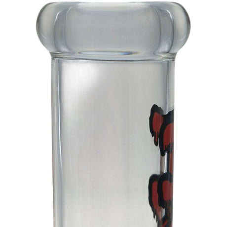 Thick Ass Glass 12" Straight Tube Bong 44x4MM with 18/14MM Downstem
