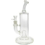 Thick Ass Glass 12" UFO Perc Bong 65x5MM with Super Slit Bellow - 18MM Female