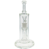 Thick Ass Glass 12" UFO Perc Bong 65x5MM with Super Slit Bellow - 18MM Female