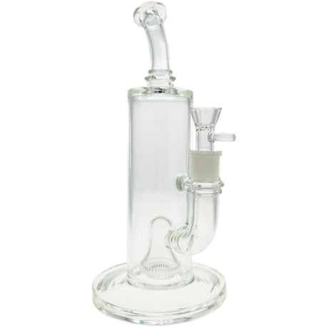 Thick Ass Glass 12" UFO Perc Bong 65x5MM with Super Slit Bellow - 18MM Female