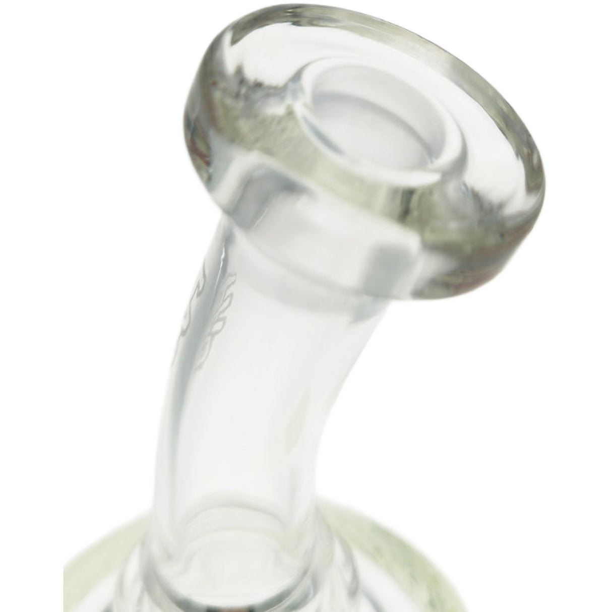 Thick Ass Glass 12" UFO Perc Bong 65x5MM with Super Slit Bellow - 18MM Female