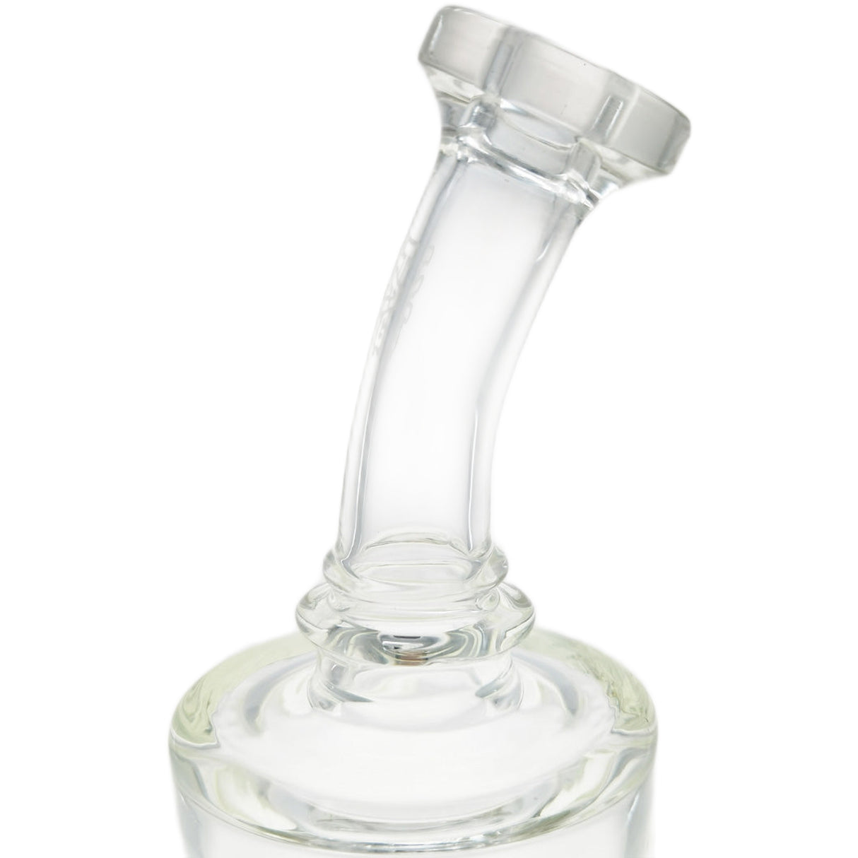 Thick Ass Glass 12" UFO Perc Bong 65x5MM with Super Slit Bellow - 18MM Female