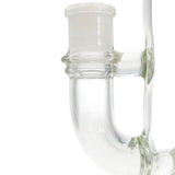 Thick Ass Glass 12" UFO Perc Bong 65x5MM with Super Slit Bellow - 18MM Female