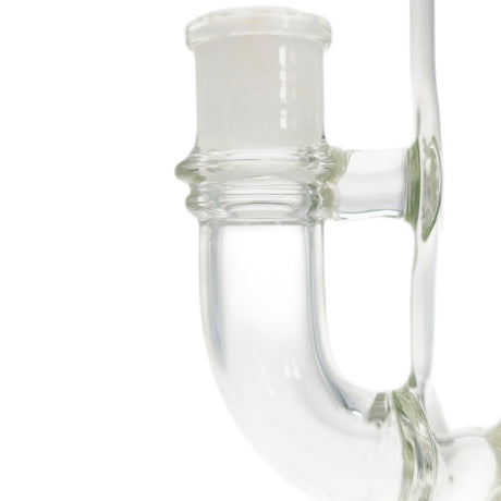 Thick Ass Glass 12" UFO Perc Bong 65x5MM with Super Slit Bellow - 18MM Female