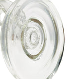 Thick Ass Glass 12" UFO Perc Bong 65x5MM with Super Slit Bellow - 18MM Female