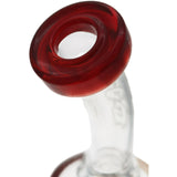 Thick Ass Glass 12" UFO Perc Bong 65x5MM with Super Slit Bellow - 18MM Female