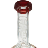 Thick Ass Glass 12" UFO Perc Bong 65x5MM with Super Slit Bellow - 18MM Female