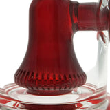 Thick Ass Glass 12" UFO Perc Bong 65x5MM with Super Slit Bellow - 18MM Female