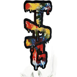 Thick Ass Glass 16" Glass Double Honeycomb Bong w/ Spinning Guard