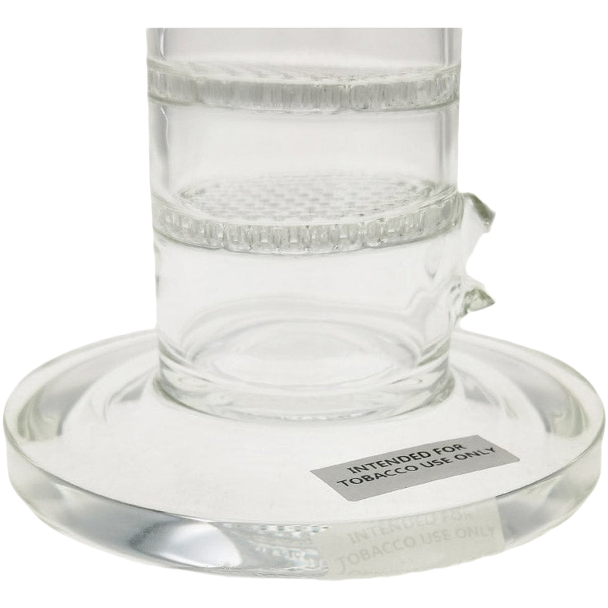 Thick Ass Glass 16" Glass Double Honeycomb Bong w/ Spinning Guard