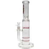 Thick Ass Glass 16" Glass Double Honeycomb Bong w/ Spinning Guard