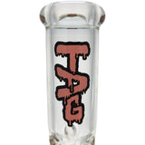 Thick Ass Glass 16" Glass Double Honeycomb Bong w/ Spinning Guard