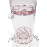 Thick Ass Glass 16" Glass Double Honeycomb Bong w/ Spinning Guard