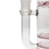 Thick Ass Glass 16" Glass Double Honeycomb Bong w/ Spinning Guard