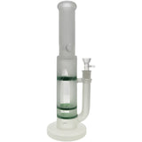 Thick Ass Glass 16" Glass Double Honeycomb Bong w/ Spinning Guard