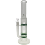 Thick Ass Glass 16" Glass Double Honeycomb Bong w/ Spinning Guard