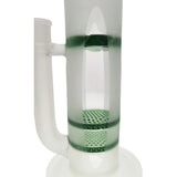 Thick Ass Glass 16" Glass Double Honeycomb Bong w/ Spinning Guard