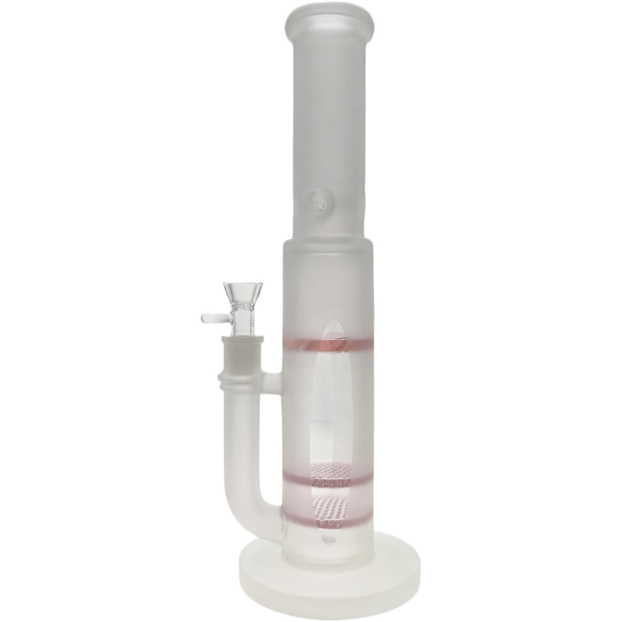 Thick Ass Glass 16" Glass Double Honeycomb Bong w/ Spinning Guard