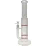 Thick Ass Glass 16" Glass Double Honeycomb Bong w/ Spinning Guard