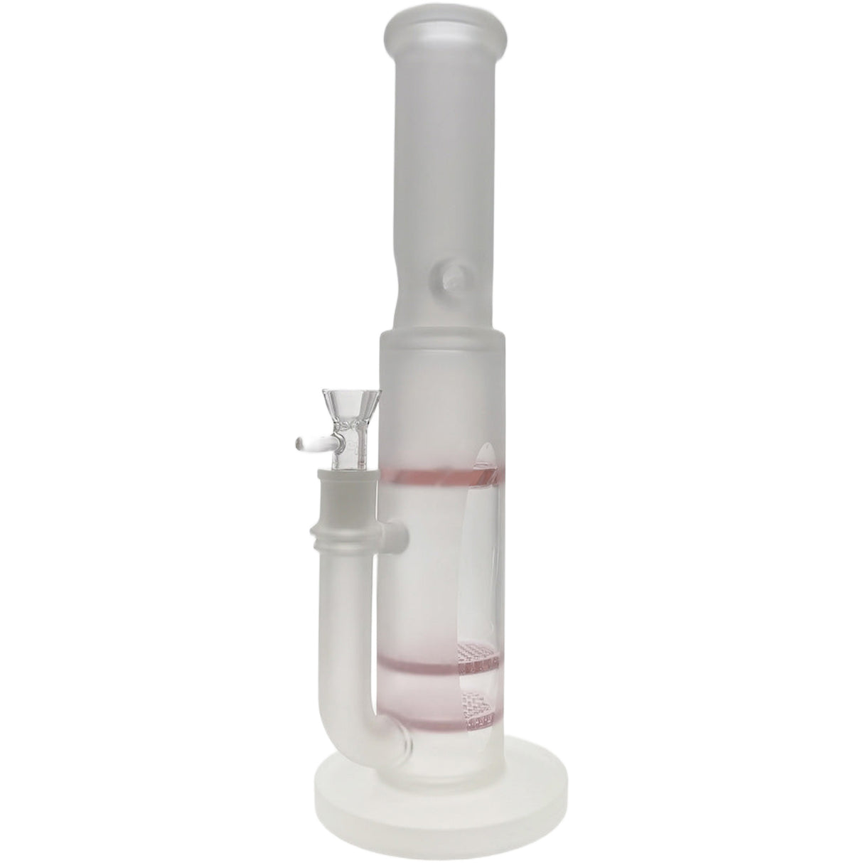 Thick Ass Glass 16" Glass Double Honeycomb Bong w/ Spinning Guard