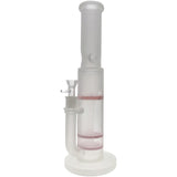 Thick Ass Glass 16" Glass Double Honeycomb Bong w/ Spinning Guard