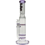 Thick Ass Glass 16" Glass Double Honeycomb Bong w/ Spinning Guard