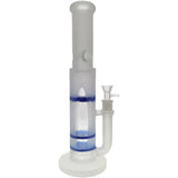 Thick Ass Glass 16" Glass Double Honeycomb Bong w/ Spinning Guard