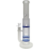 Thick Ass Glass 16" Glass Double Honeycomb Bong w/ Spinning Guard