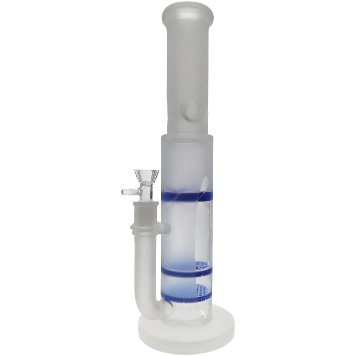 Thick Ass Glass 16" Glass Double Honeycomb Bong w/ Spinning Guard