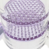 Thick Ass Glass 16" Glass Double Honeycomb Bong w/ Spinning Guard