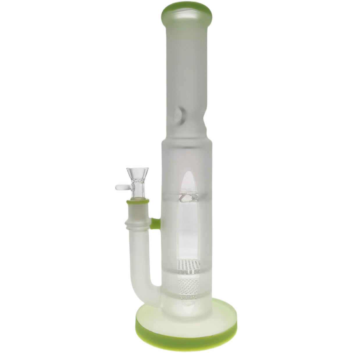 Thick Ass Glass 16" Glass Double Honeycomb Bong w/ Spinning Guard