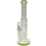 Thick Ass Glass 16" Glass Double Honeycomb Bong w/ Spinning Guard