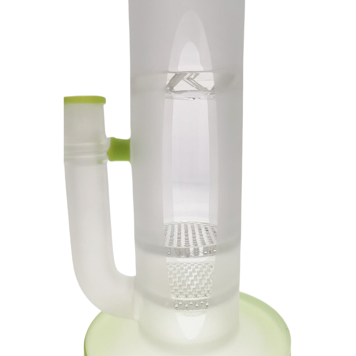 Thick Ass Glass 16" Glass Double Honeycomb Bong w/ Spinning Guard