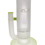 Thick Ass Glass 16" Glass Double Honeycomb Bong w/ Spinning Guard