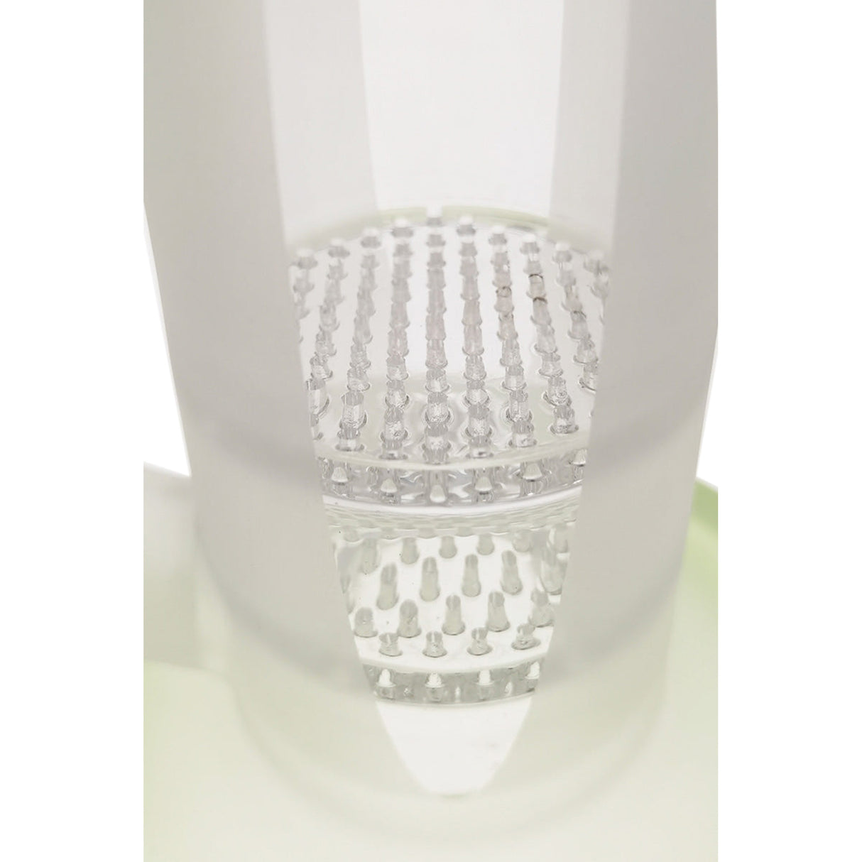 Thick Ass Glass 16" Glass Double Honeycomb Bong w/ Spinning Guard