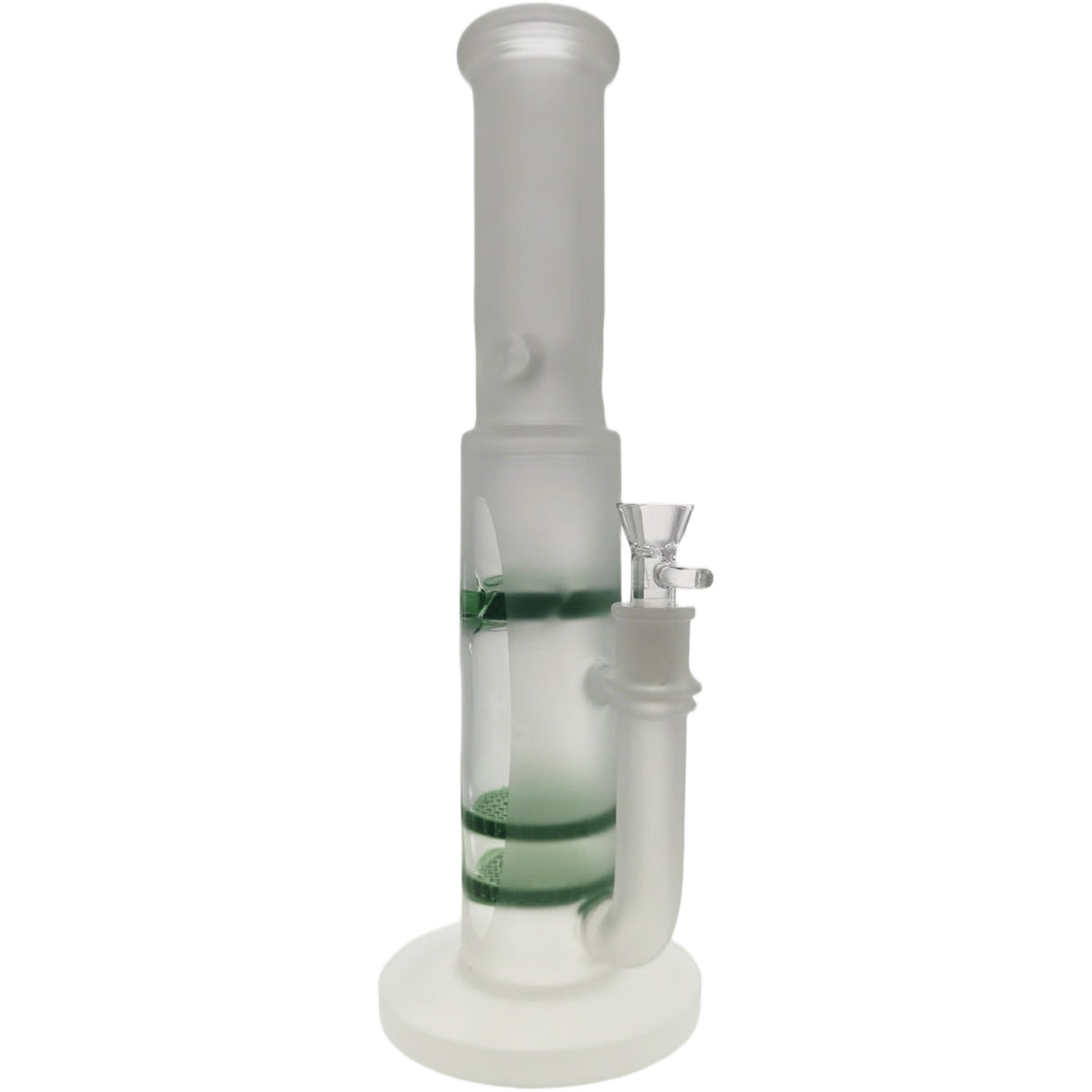 Thick Ass Glass 16" Glass Double Honeycomb Bong w/ Spinning Guard